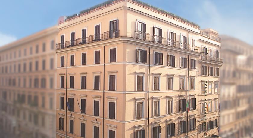 Hotel Palladium Palace Roma Esterno foto